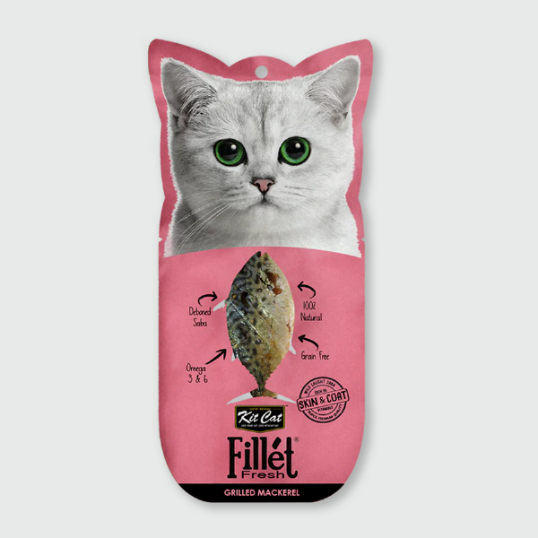 Kit Cat FilletFresh Caballa a la parrilla - 30 gr.