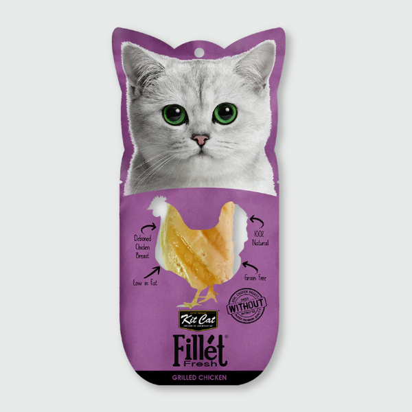 Kit Cat FilletFresh Pollo a la parrilla - 30 gr.