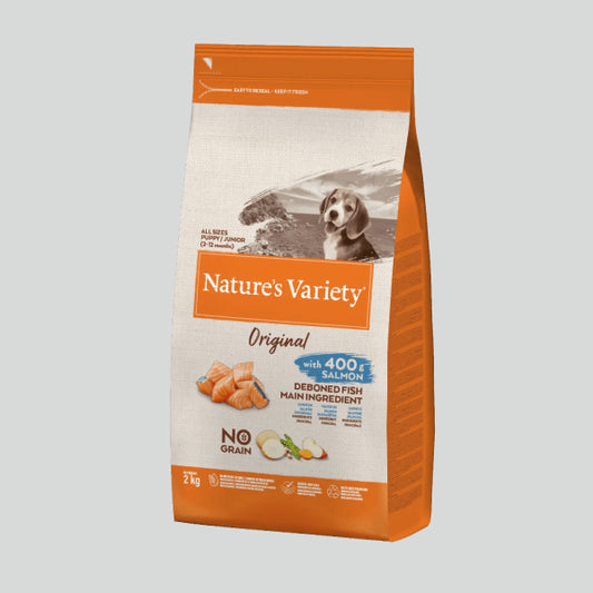 Nature's Variety - Original No grain junior Salmón