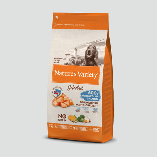 Nature's Variety - Selected medium/maxi Salmón noruego