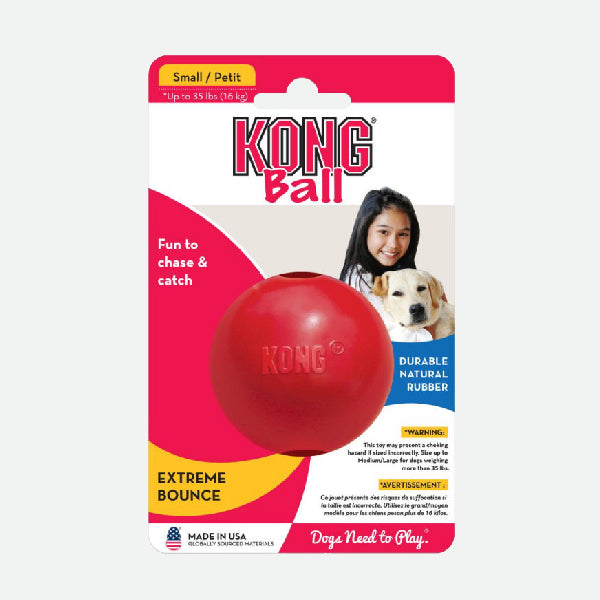 Juguete mordedor rellenable Kong Ball S