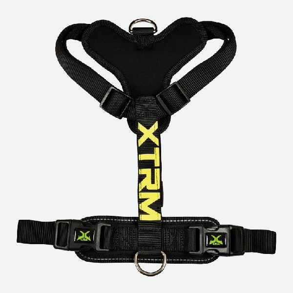 Arnés X-TRM Cronos Neon Flash - Negro