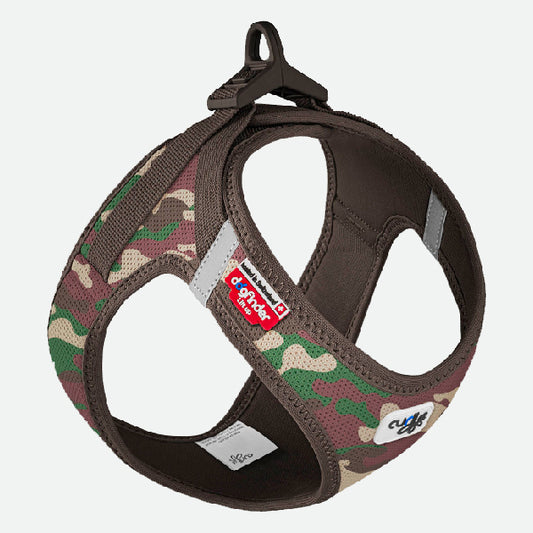 Arnés Curli Air Mesh Clasp - Estampado militar