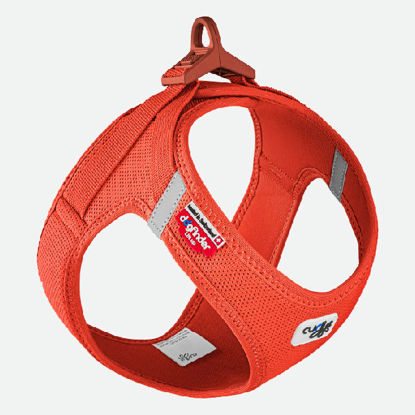 Curli Air Mesh Clasp Harness - Orange