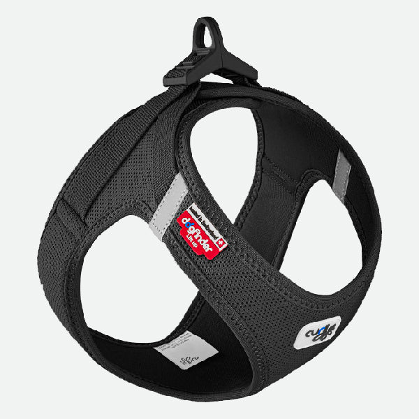 Curli Air Mesh Clasp Harness - Black