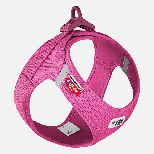 Curli Air Mesh Clasp Harness - Fuchsia