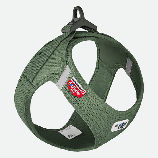 Arnés Curli Air Mesh Clasp - Verde oscuro