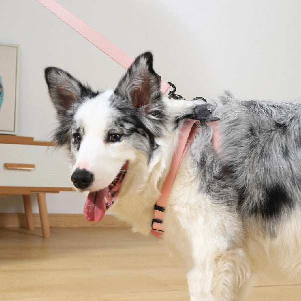 M-PETS GENTLE DOG Arnés triangular acolchado  - Rosa