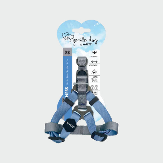 M-PETS GENTLE DOG Arnés triangular acolchado  - Azul