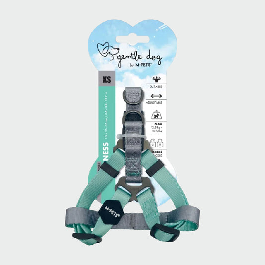 M-PETS GENTLE DOG Arnés triangular acolchado  - Verde