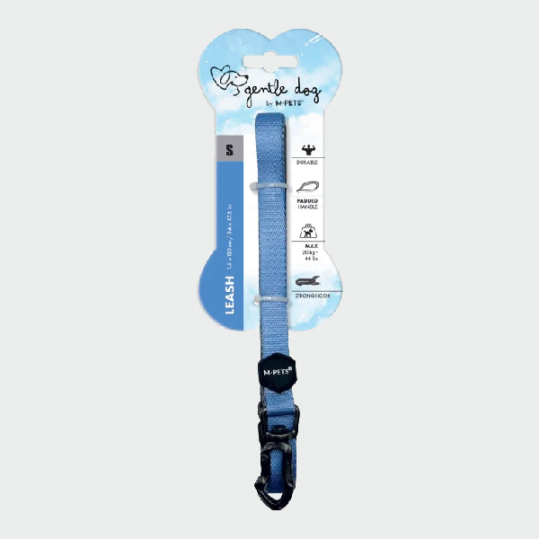 M-PETS GENTLE DOG Correa acolchada 120 cm - Azul