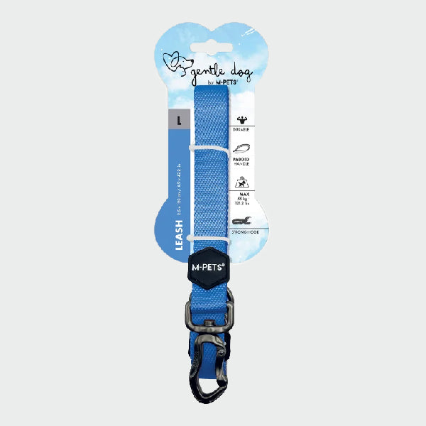 M-PETS GENTLE DOG Correa acolchada 120 cm - Azul