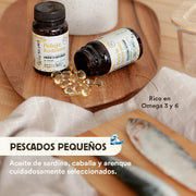 Wild Balance Omega 3 de aceite de pescado - 60 cápsulas