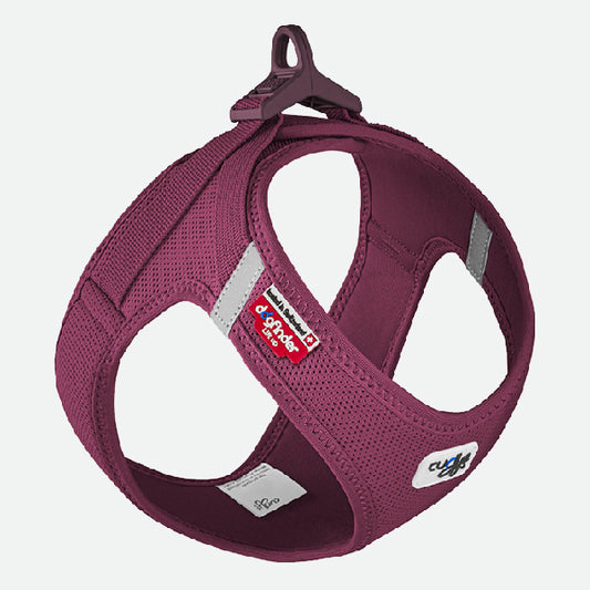 Arnés Curli Air Mesh Clasp - Granate