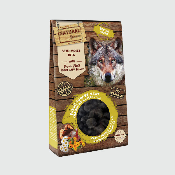 Natural Greatness Bits Semi-Moist Chamomile and Calendula - 150 gr.