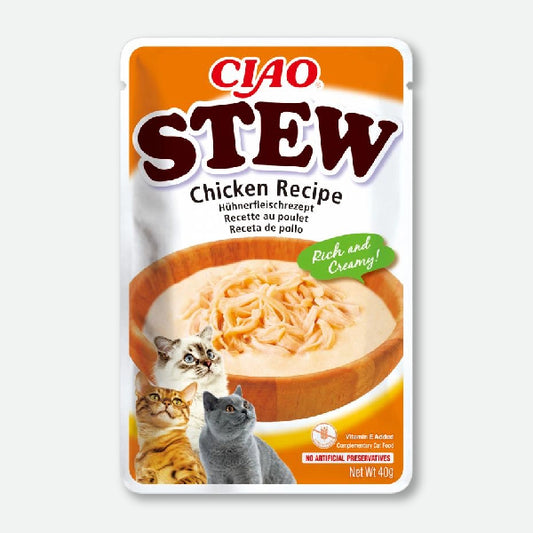Ciao Stew Chicken and Salmon Stew - 40 gr.