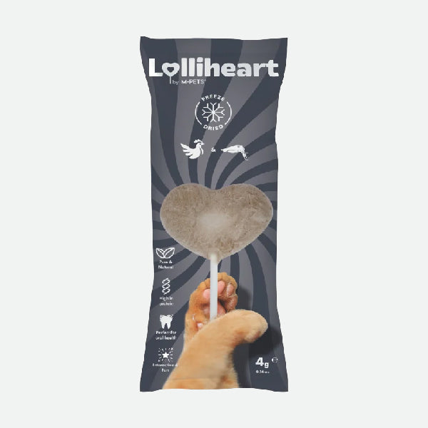 M-PETS Lolliheart de pollo y sepia 4 g
