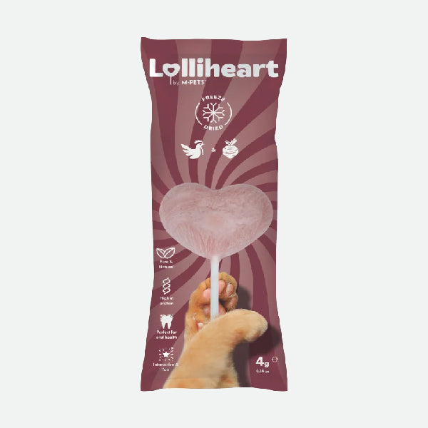 M-PETS Lolliheart de pollo y remolacha 4 g