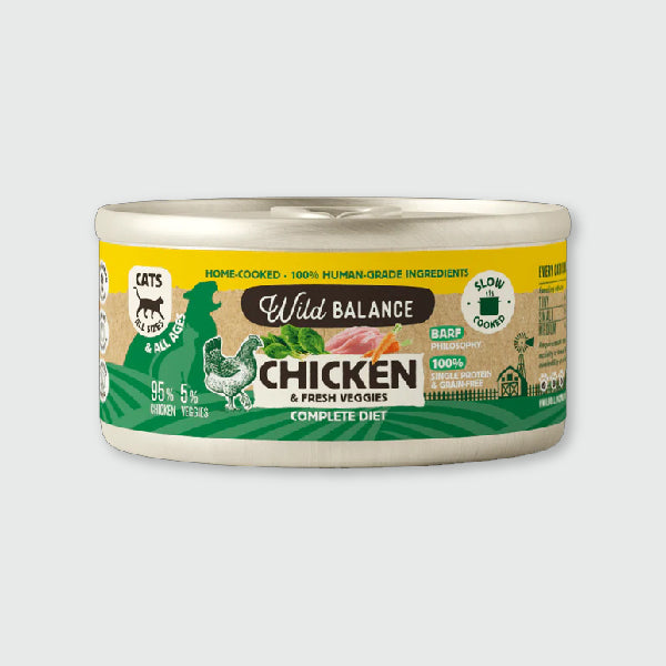 Wild Balance Pollo con verduras - 120 gr.