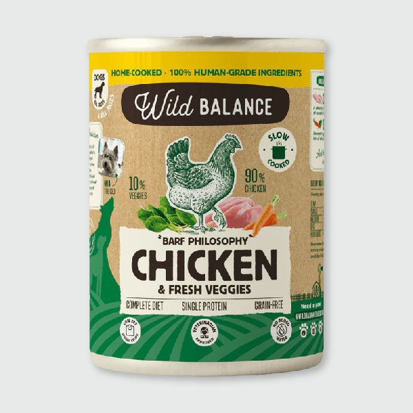 Wild Balance Pollo con verduras frescas - 400 gr.