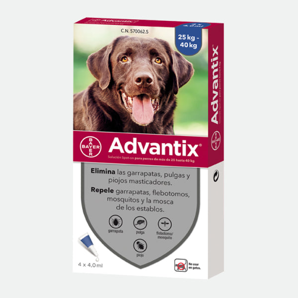 Advantix - Pipetas antiparásitos triple protección