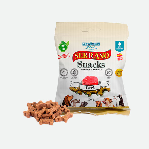 Serrano snacks - Snackbar Vidanimal
